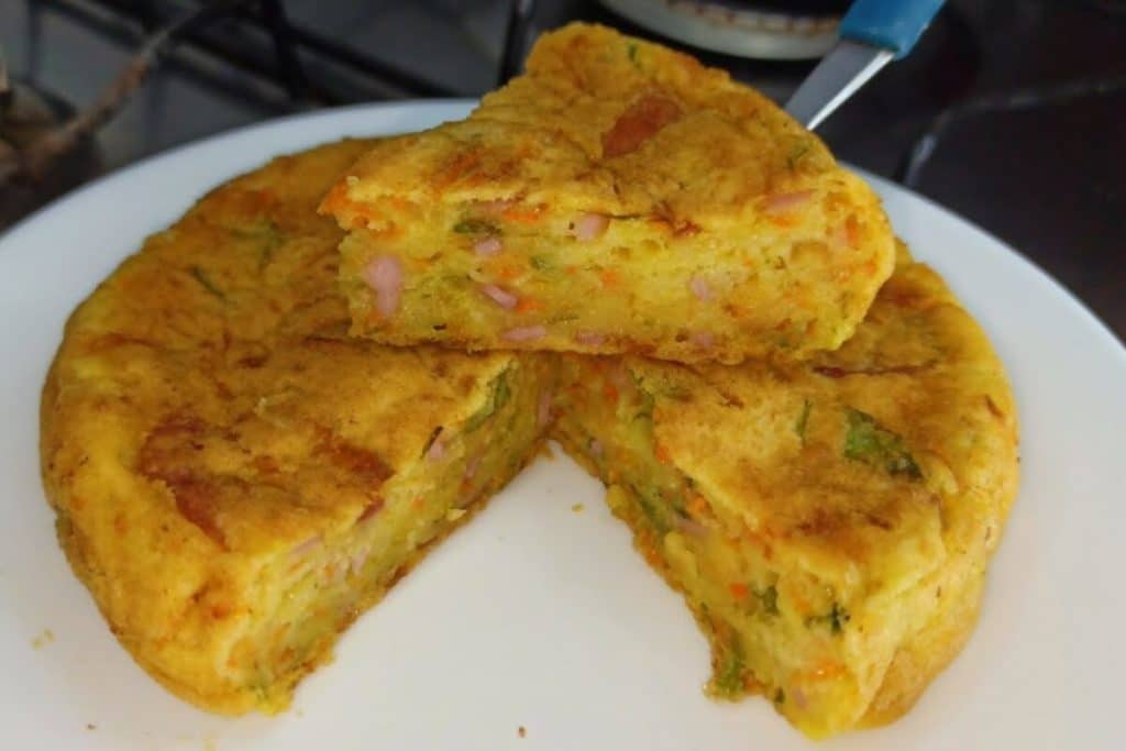 TORTA DE TAPIOCA DE FRIGIDEIRA