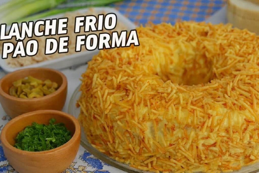 TORTA FRIA DE PÃO DE FORMA