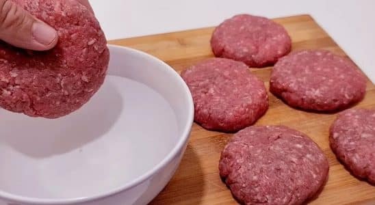 bolinho de carne de lanchonete