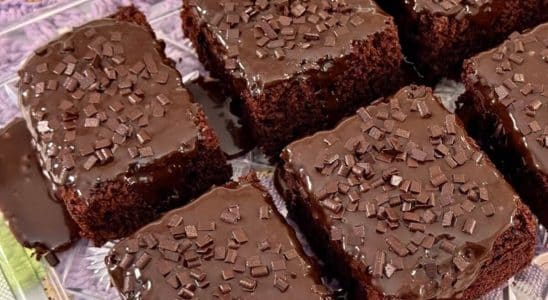 bolo de chocolate da vovó