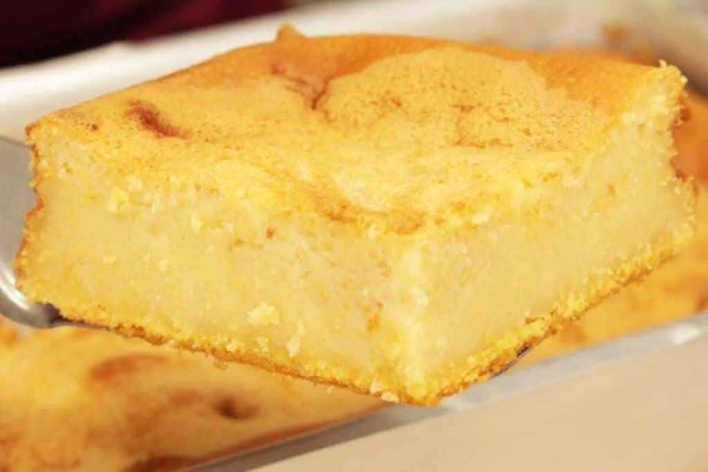bolo de fubá cremoso