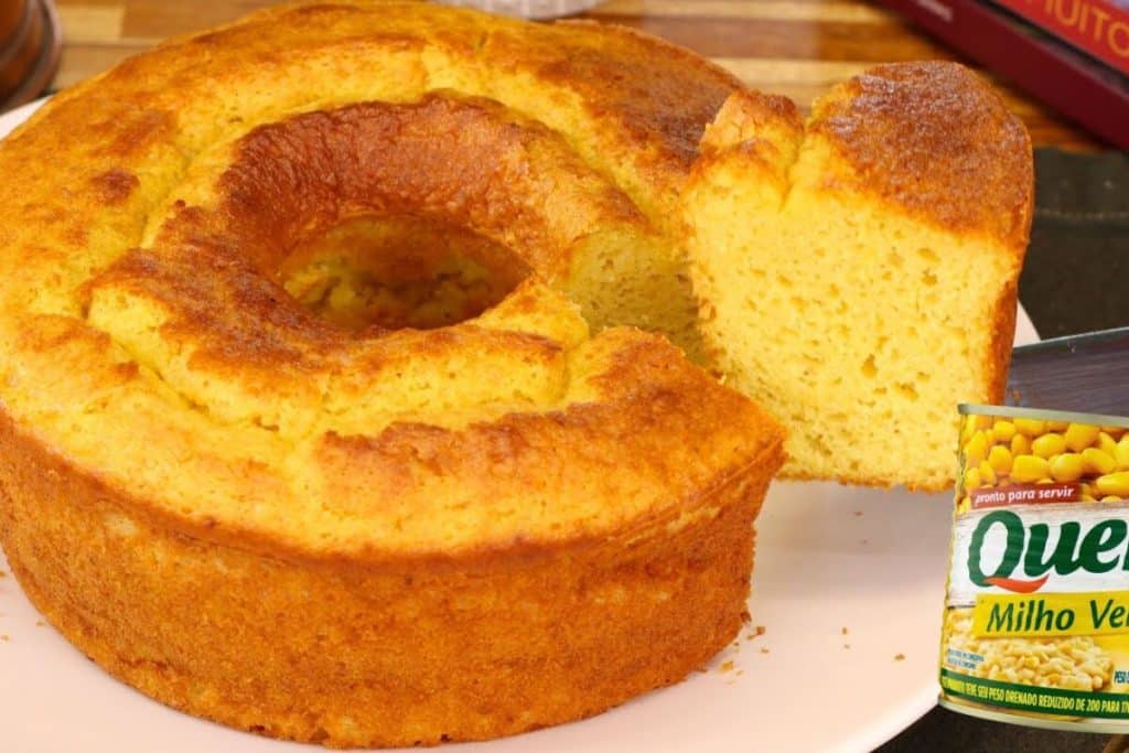 bolo de milho de latinha