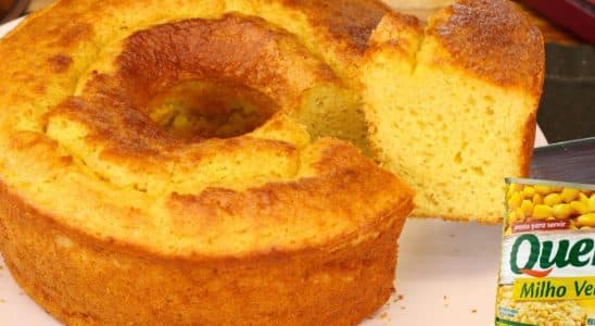 bolo de milho de latinha
