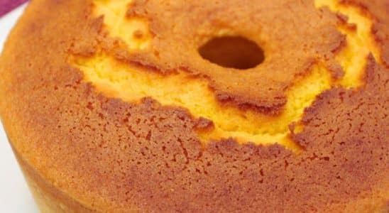 bolo de milho sem leite