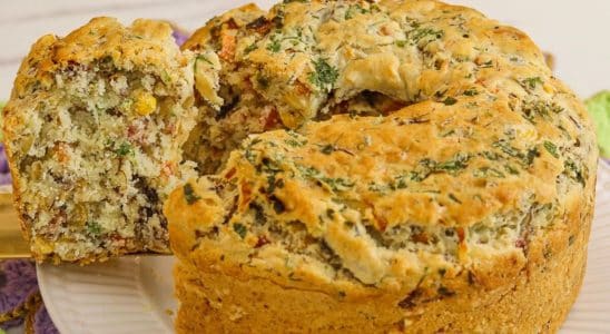 bolo salgado simples