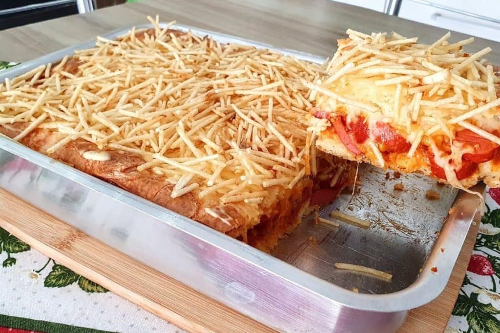 cachorro quente de forno