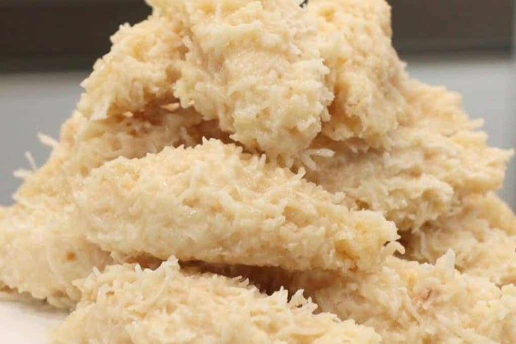 cocada de leite condensado