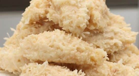 cocada de leite condensado