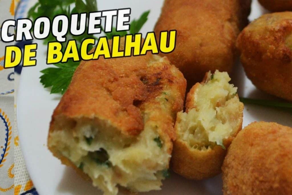 croquete de bacalhau