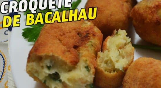croquete de bacalhau