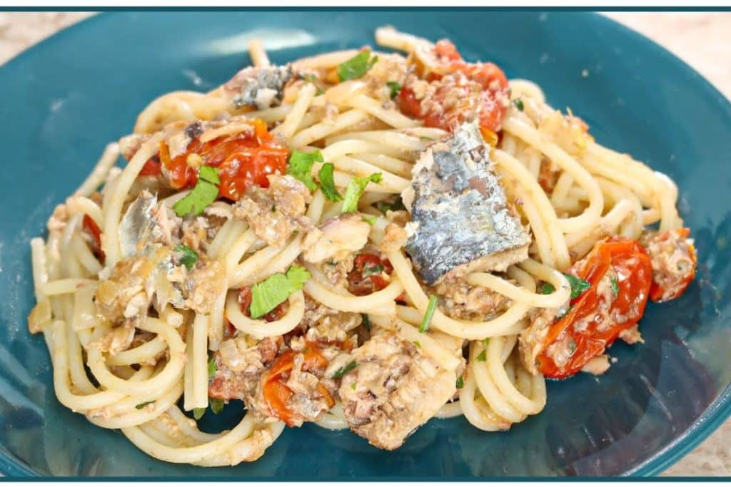 macarronada de sardinha