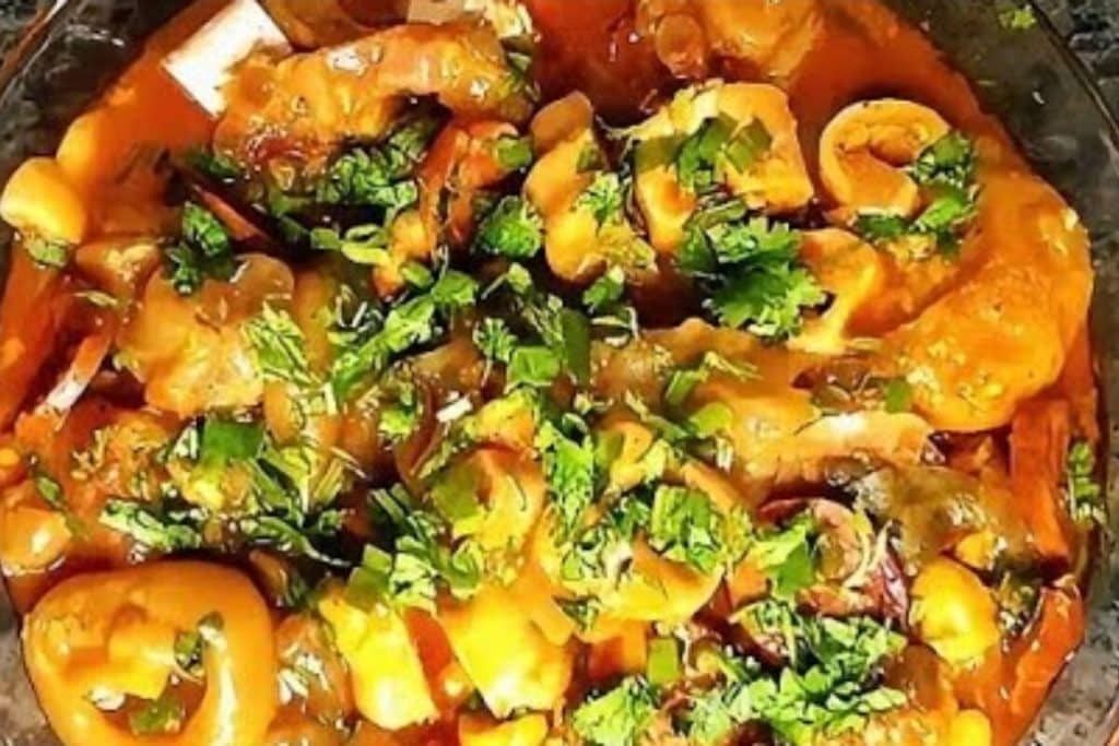 mocotó na panela de pressão