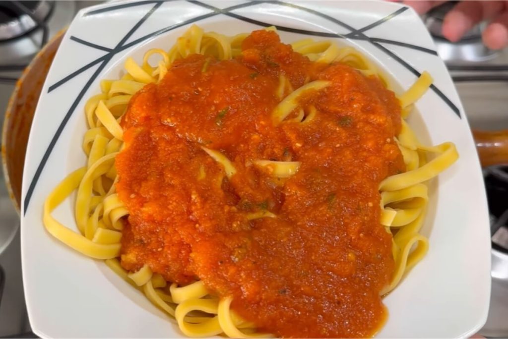 molho de tomate caseiro