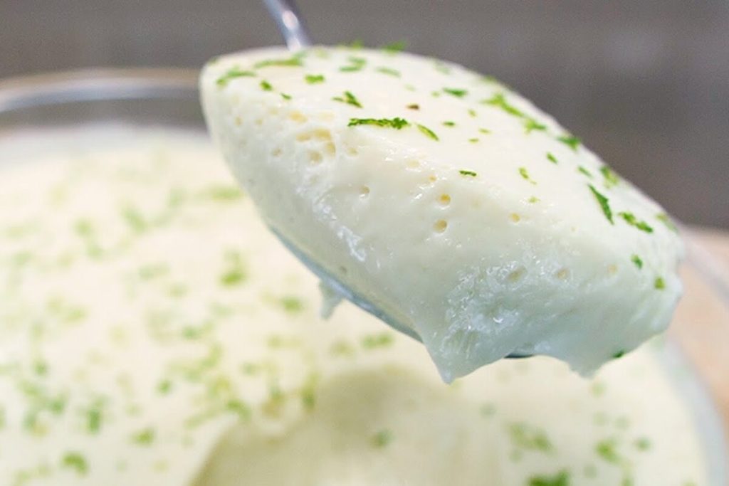 mousse de limão