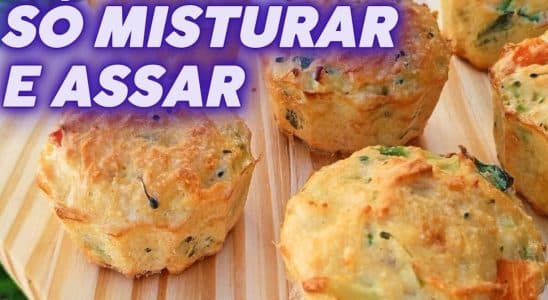 muffin salgado proteico