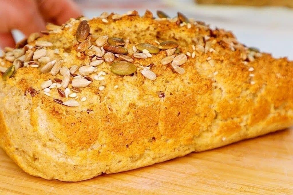 pão caseiro sem glúten