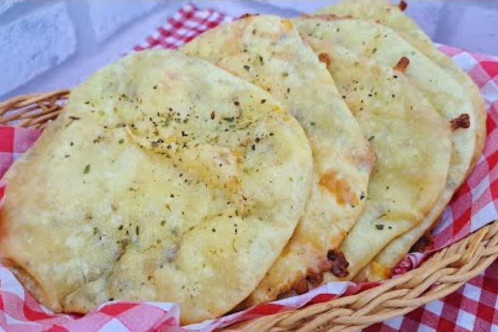 pão pita de iogurte
