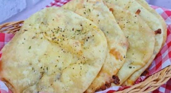 pão pita de iogurte