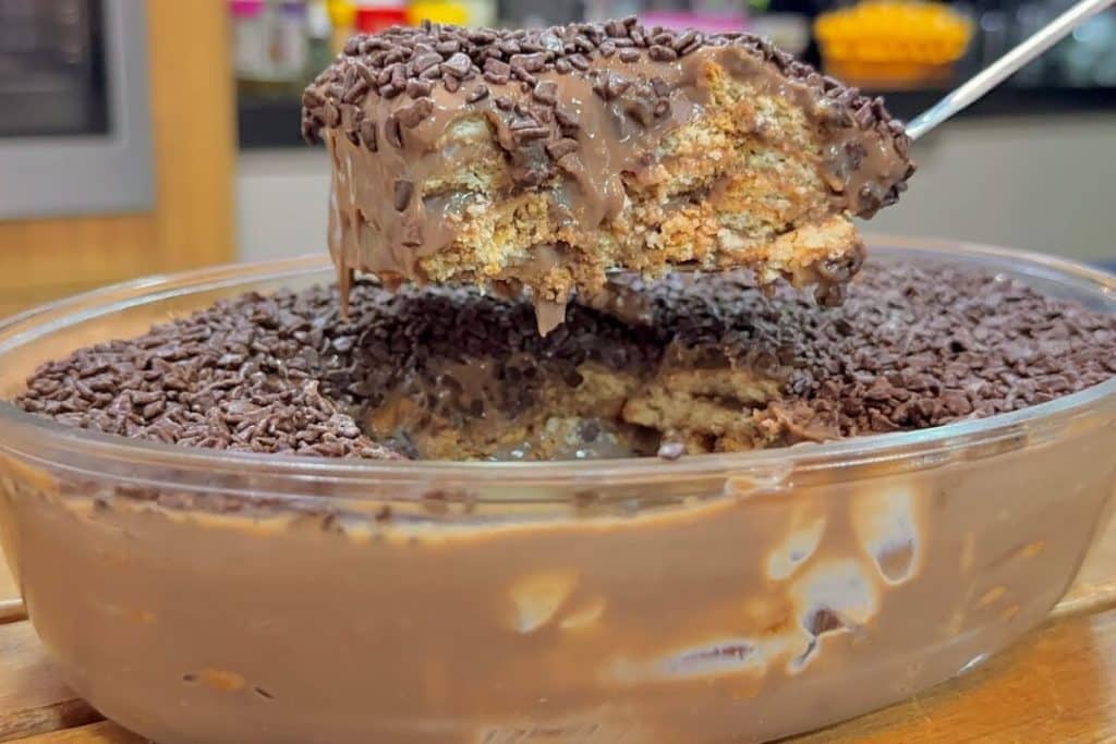 pavê de chocolate
