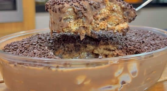 pavê de chocolate