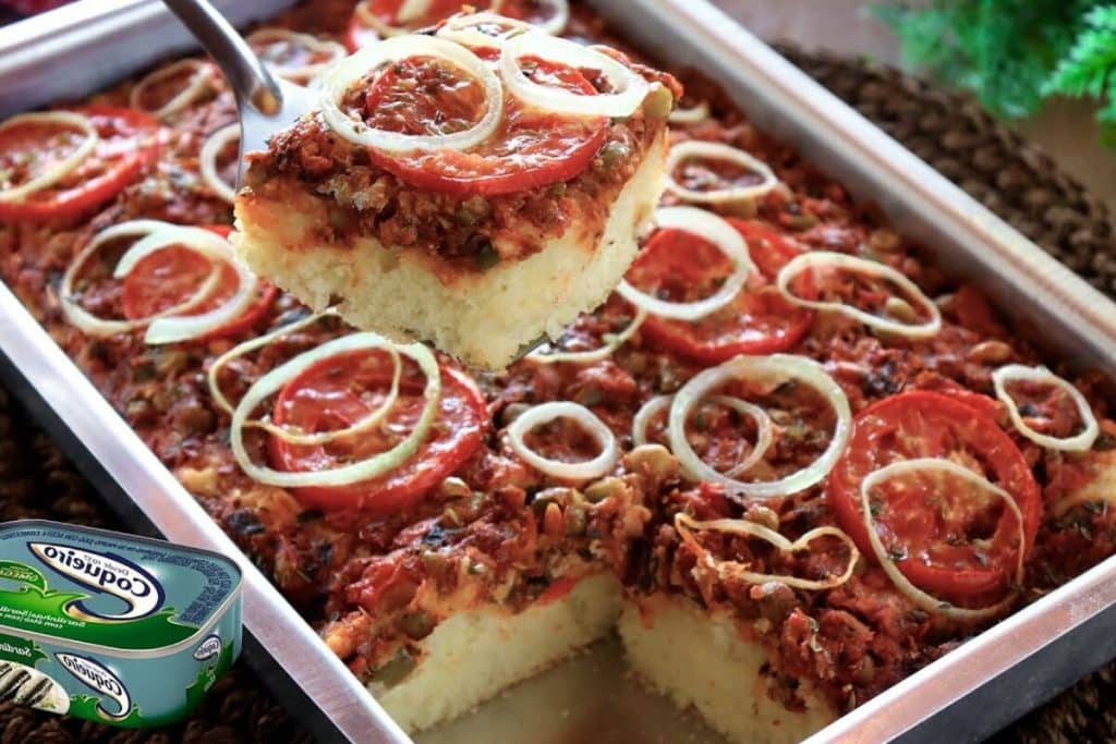 pizza de sardinha dos anos 80