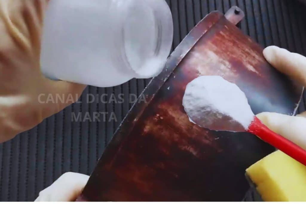 pó desengordurante caseiro