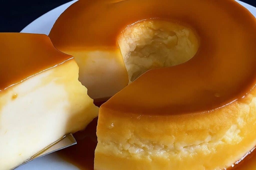 pudim de batata doce