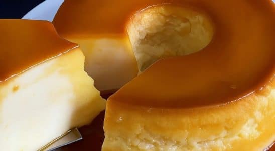 pudim de batata doce