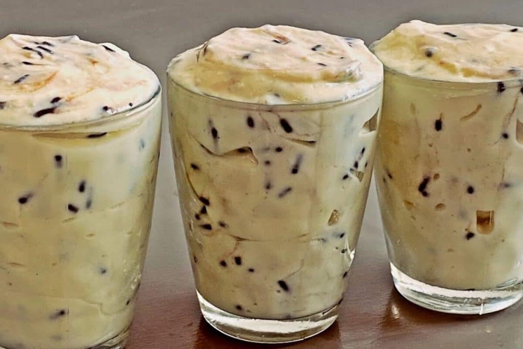 Sobremesa de liquidificador