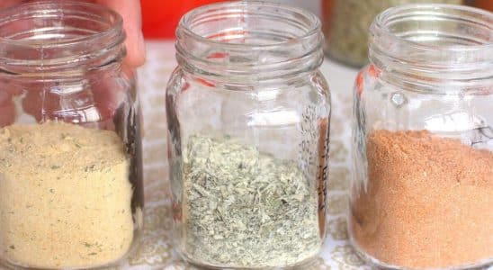 tempero em pó natural