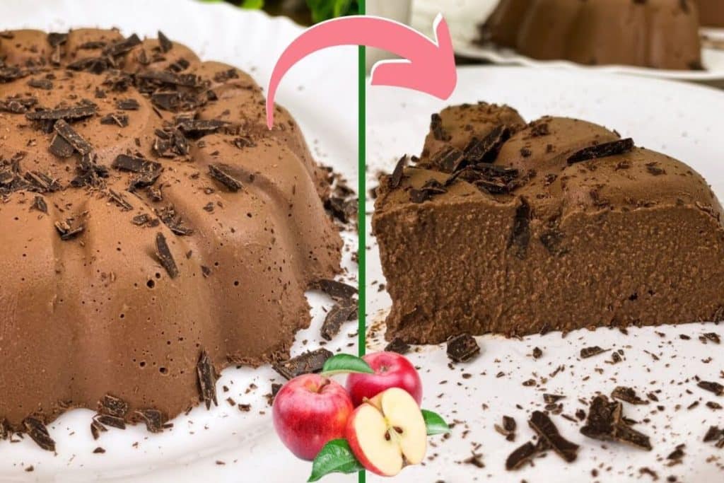 torta mousse de chocolate