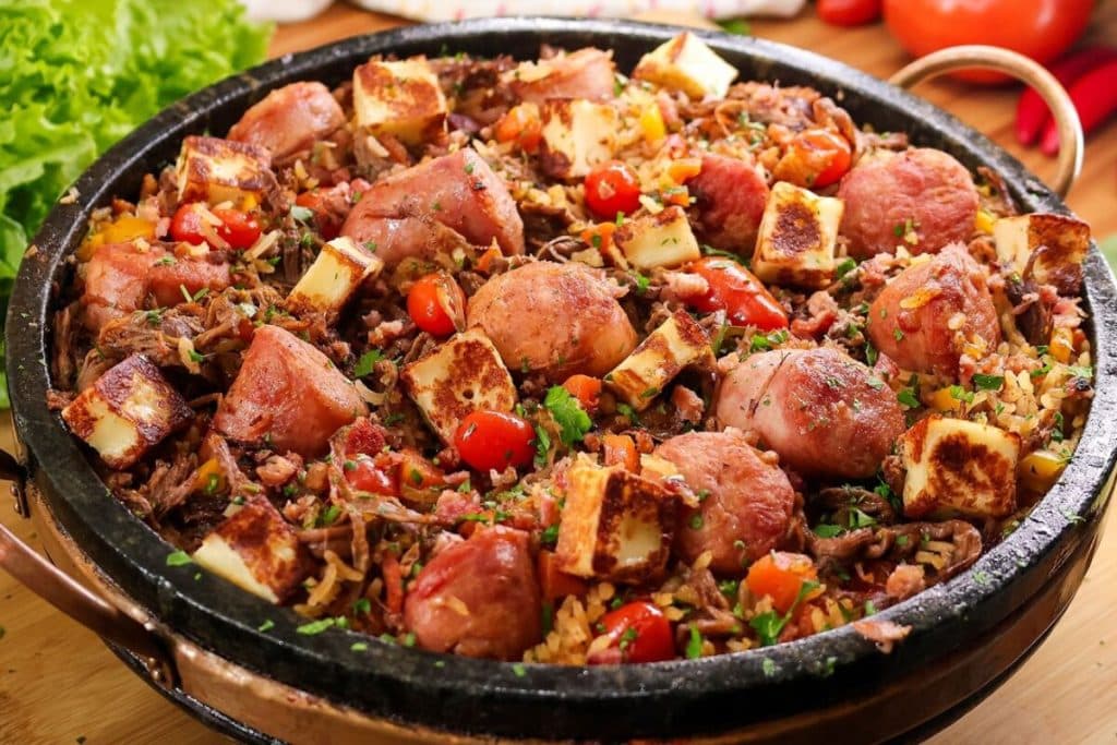 arroz caldozo de fraldinha