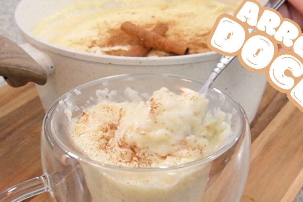 ARROZ DOCE COM LEITE CONDENSADO