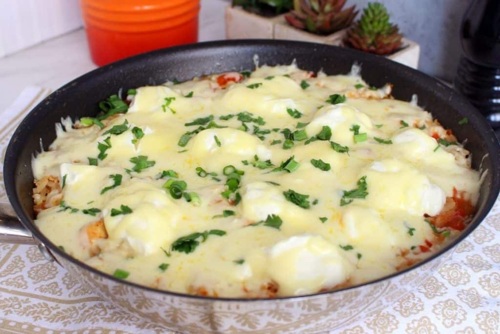 arroz cremoso com frango