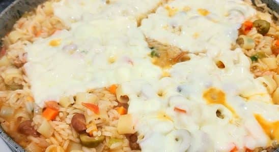 arroz x-tudo de solteiro