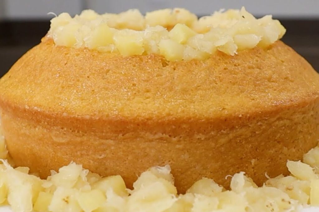 bolo da vovó de abacaxi