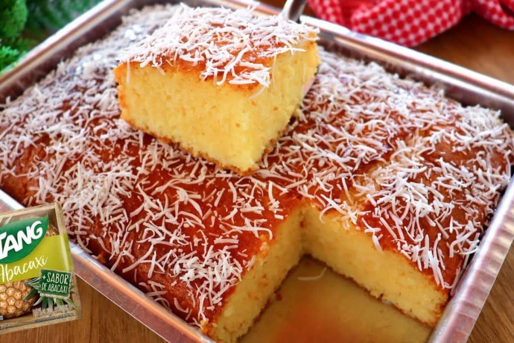 bolo de abacaxi