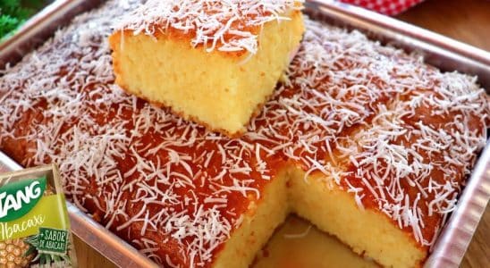 bolo de abacaxi