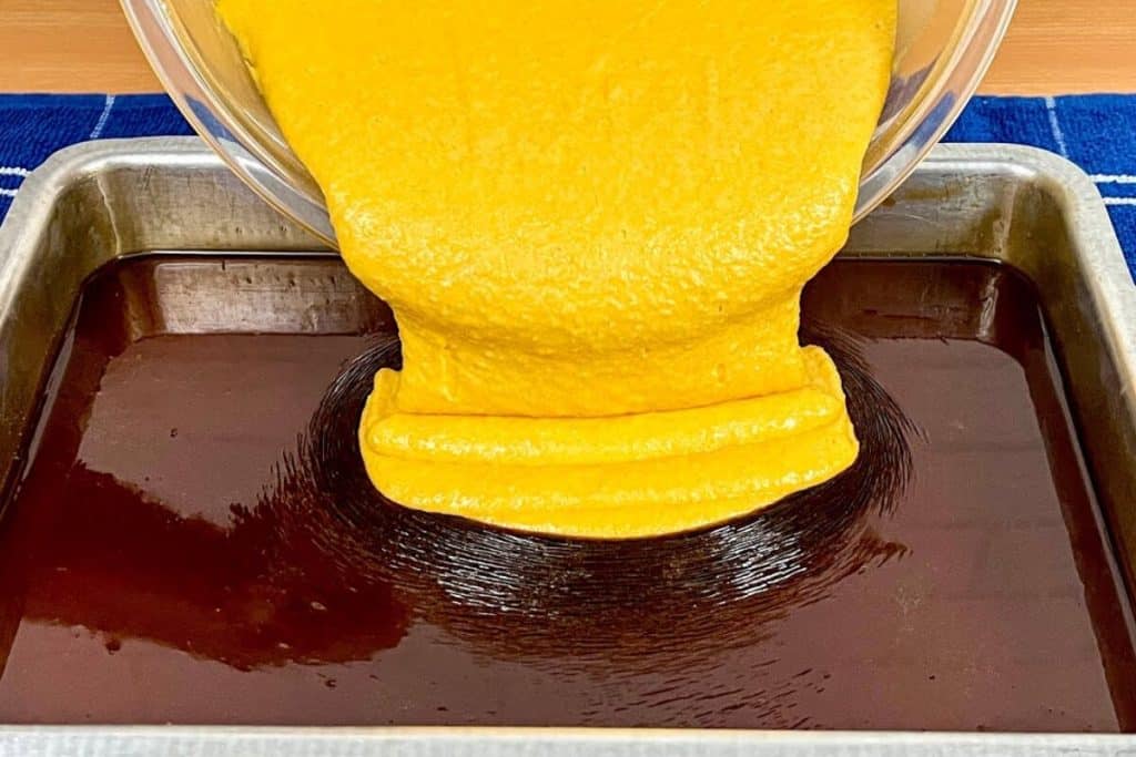 bolo de cenoura trufado