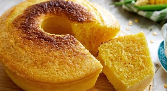 BOLO MOÇA DE BAGAÇO DE MILHO