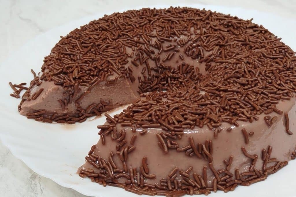 brigadeirão de liquidificador