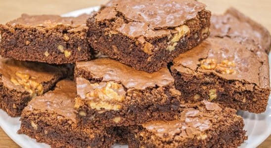 brownie de chocolate