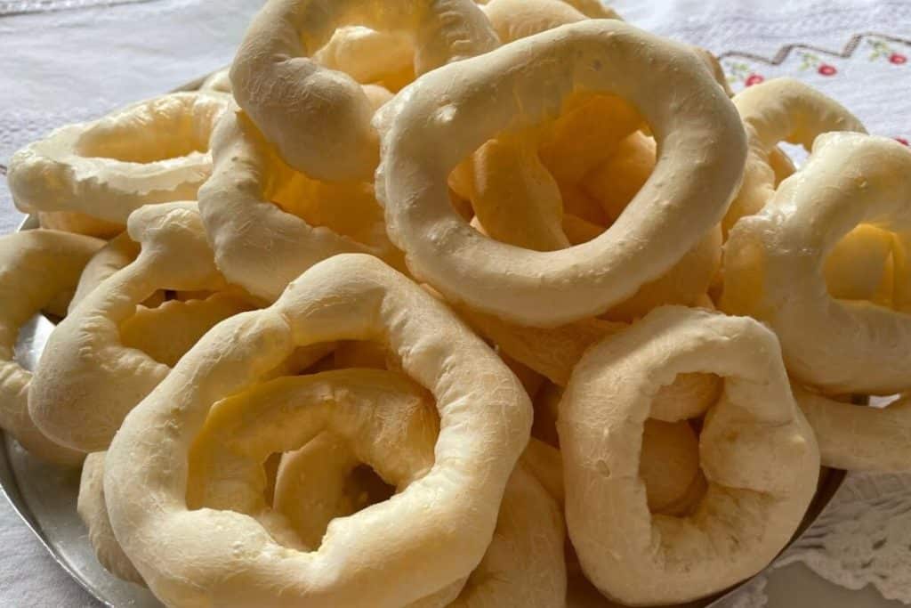 biscoito de vento crocante