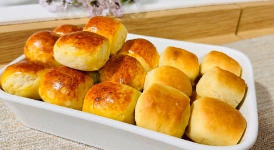 bisnaguinha de creme de leite