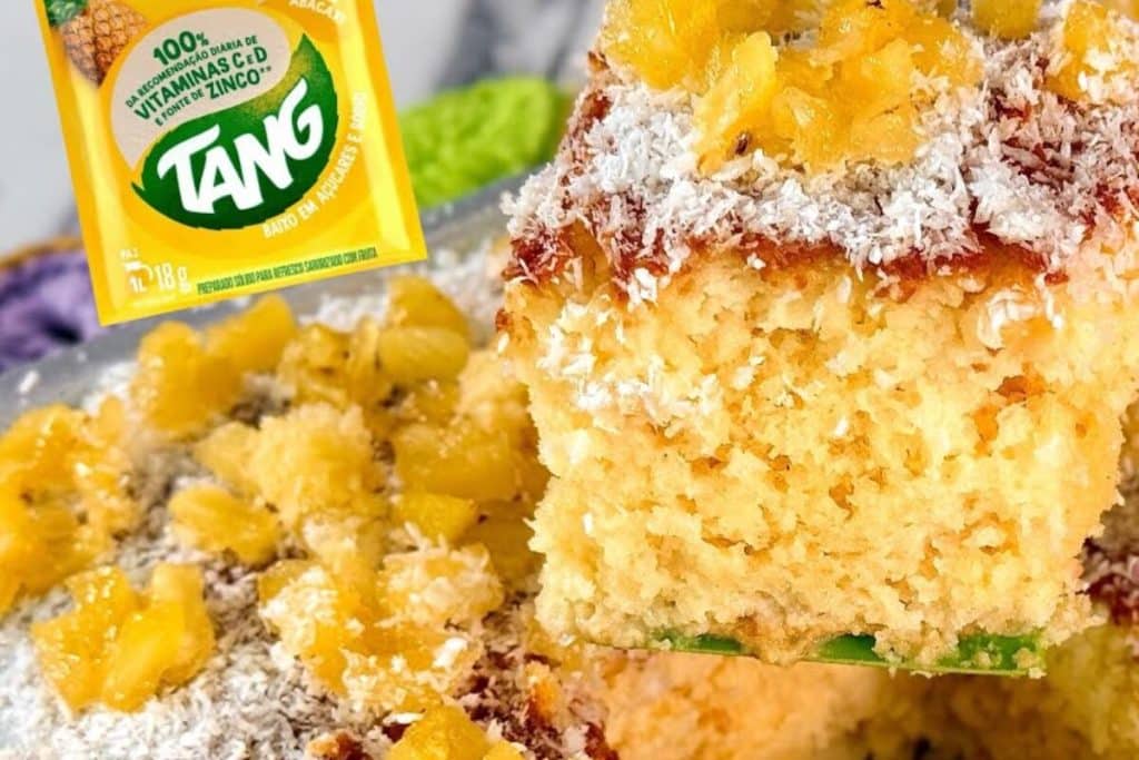 bolo de abacaxi