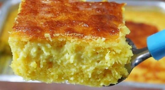 bolo de milho de latinha