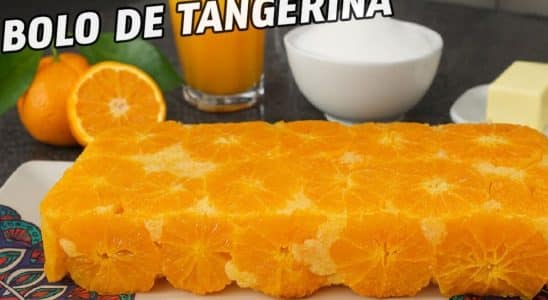 bolo de tangerina