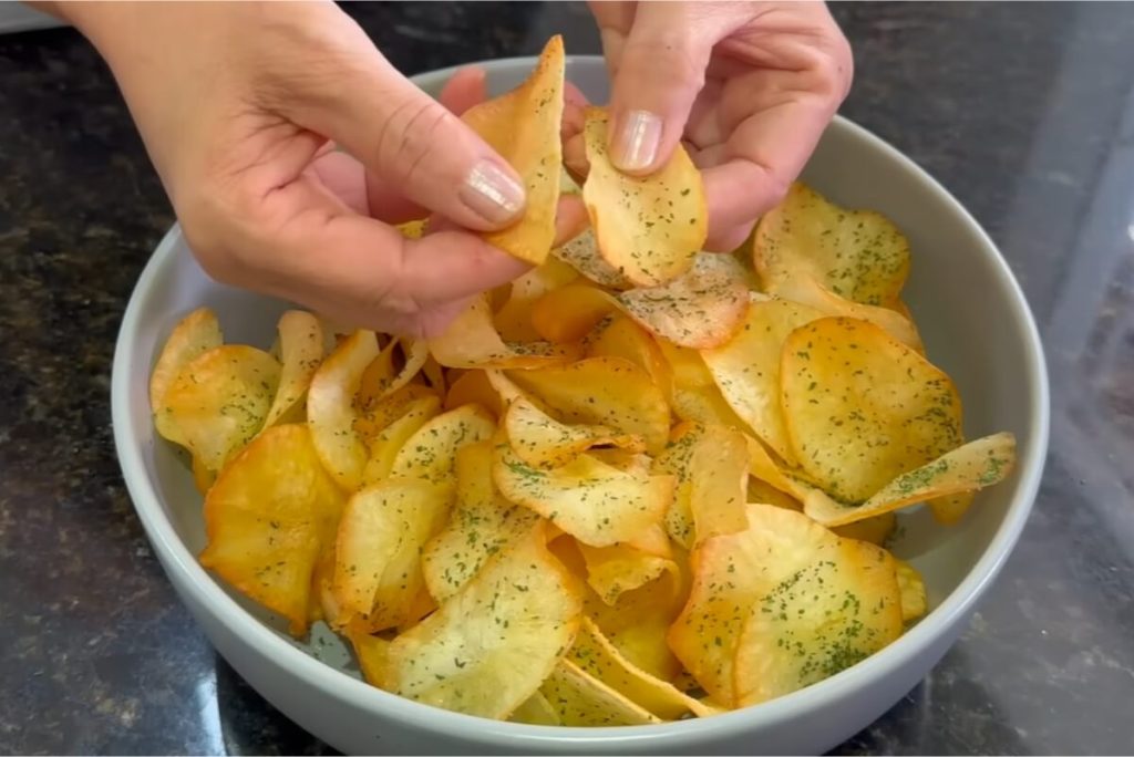 chips de mandioca
