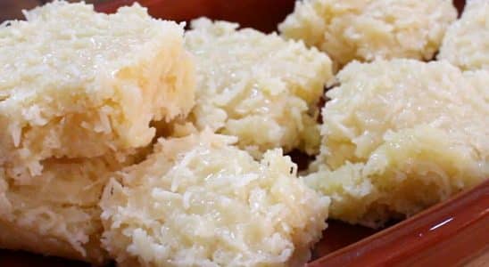 cocada de milho verde