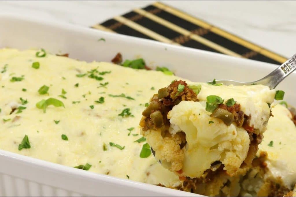 couve-flor a bolonhesa